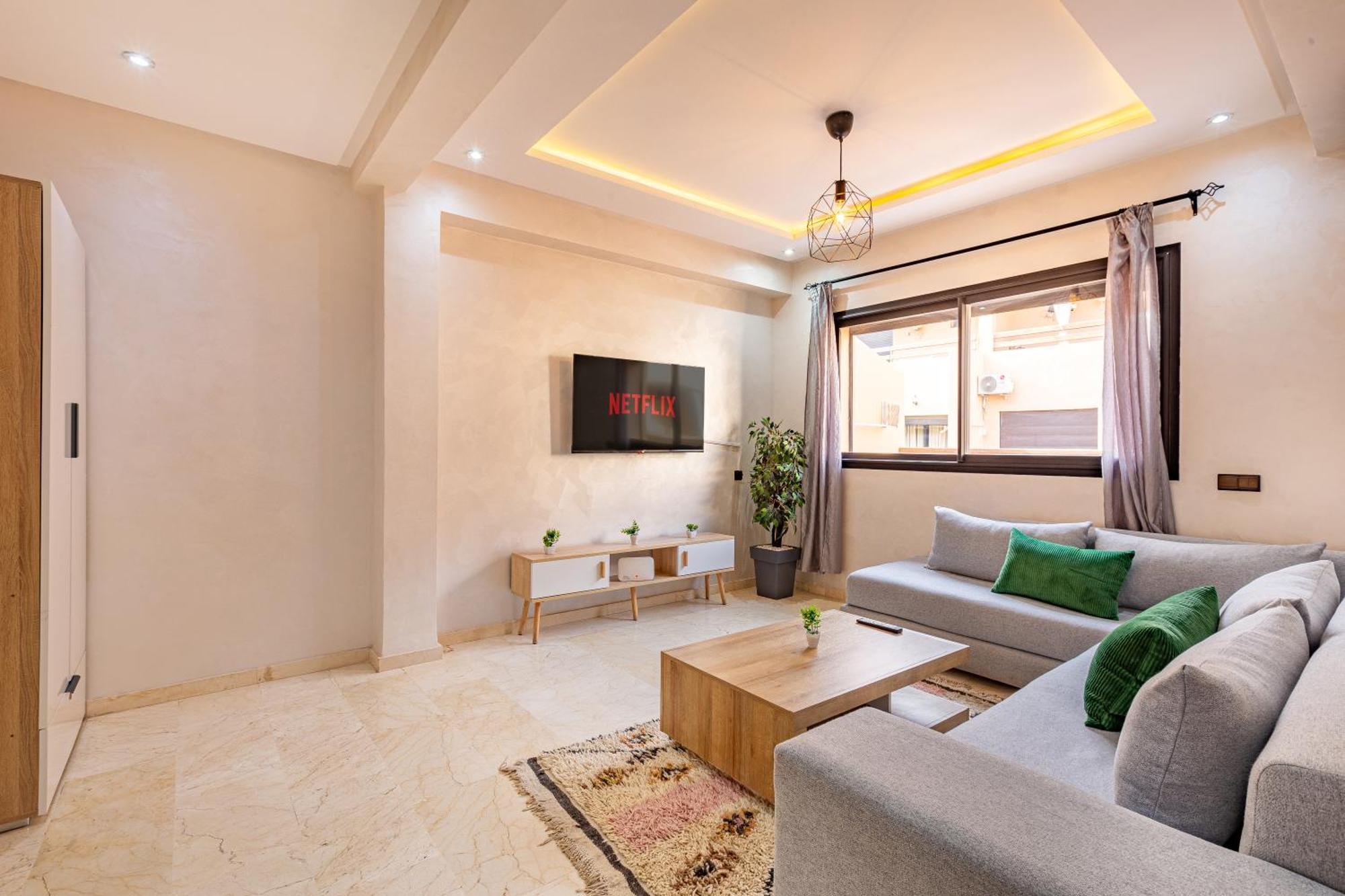 Chic & Cosy Appart Au Centre Ville - 100 % Equipe Marrakesh Eksteriør bilde