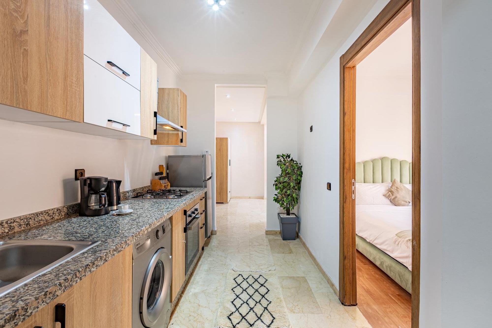 Chic & Cosy Appart Au Centre Ville - 100 % Equipe Marrakesh Eksteriør bilde