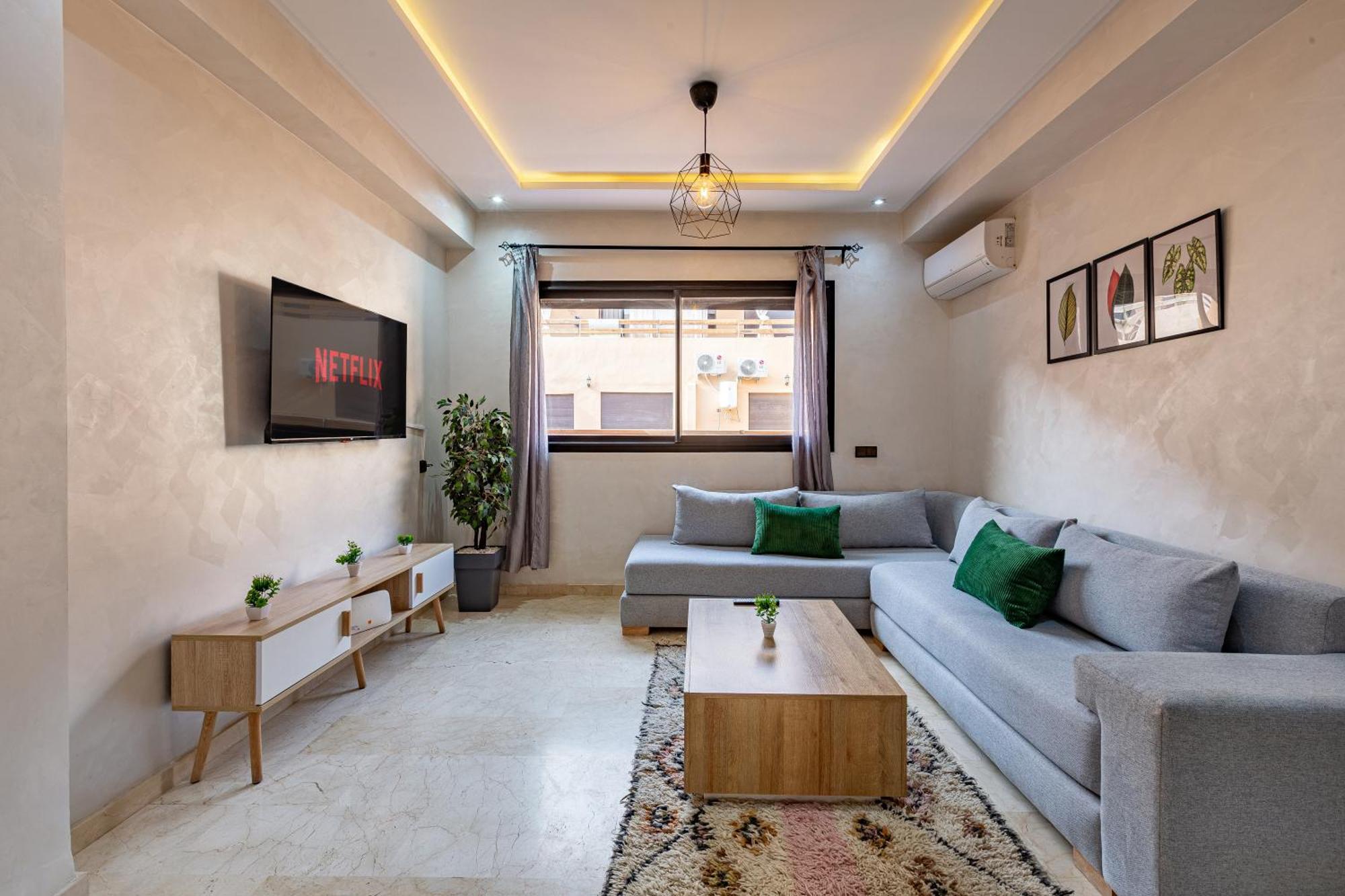 Chic & Cosy Appart Au Centre Ville - 100 % Equipe Marrakesh Eksteriør bilde